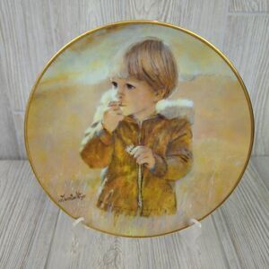 Thornton Utz AUTUMN WANDERER Carefree Days Plate  Collection-Viletta China VTG